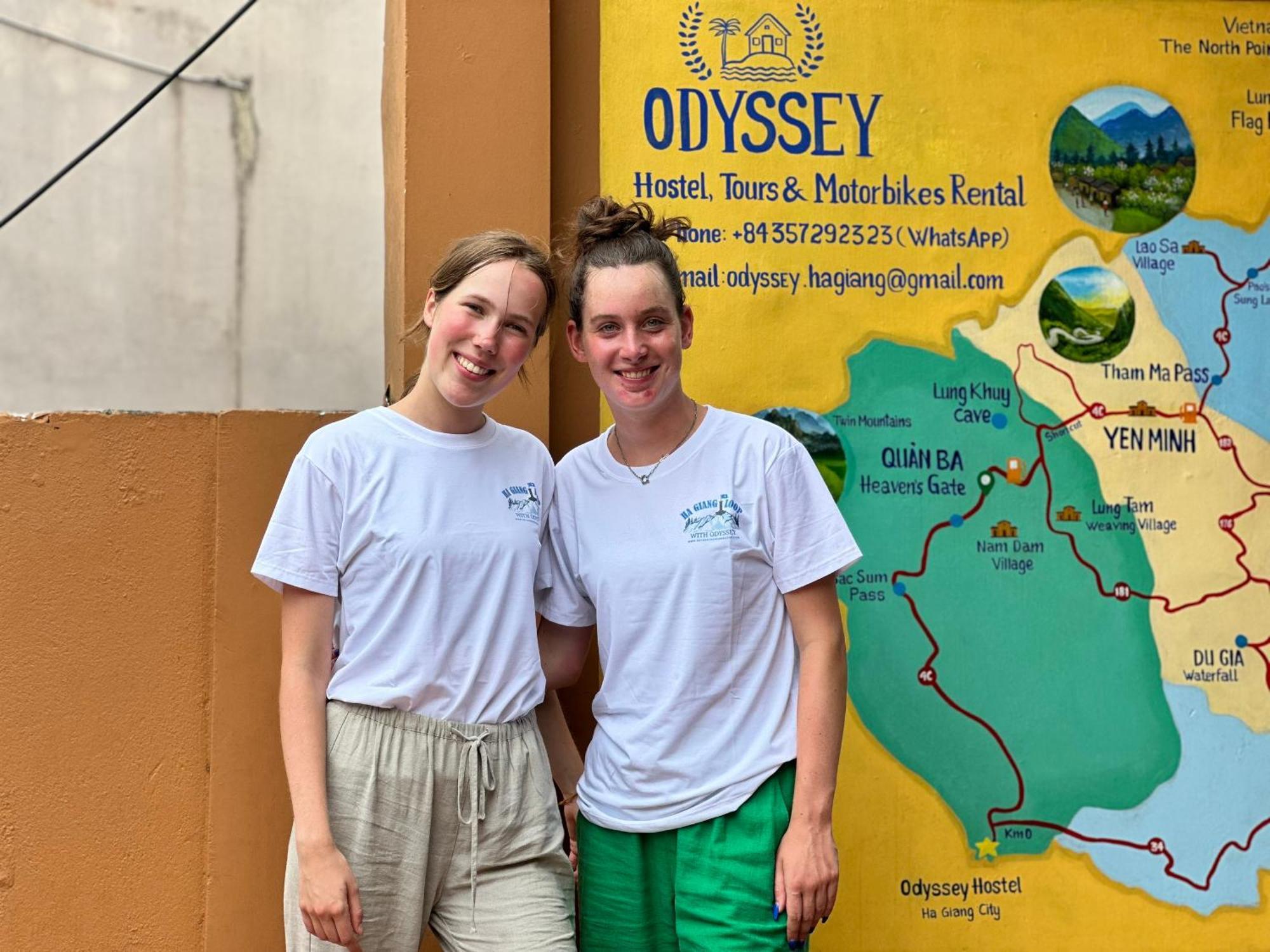 Odyssey Hostel, Tours & Motorbikes Rental Хазянг Экстерьер фото